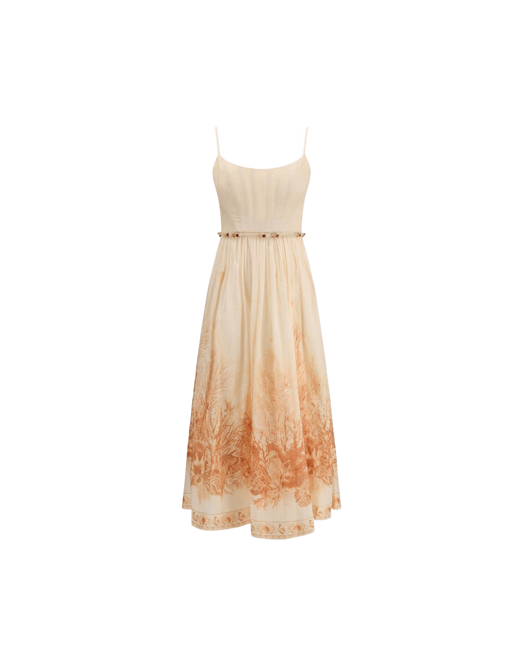 Zimmermann Multicolor Cotton Long Dress Dresses
