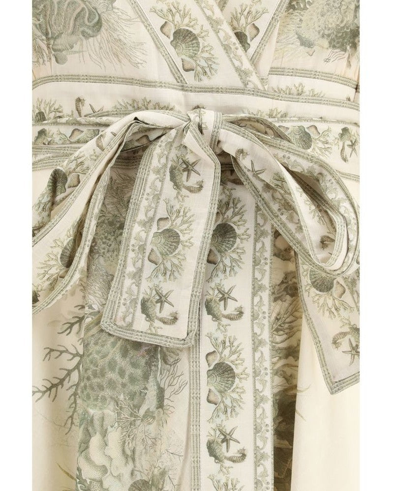 Zimmermann Multicolor Cotton Long Dress Glam Steals