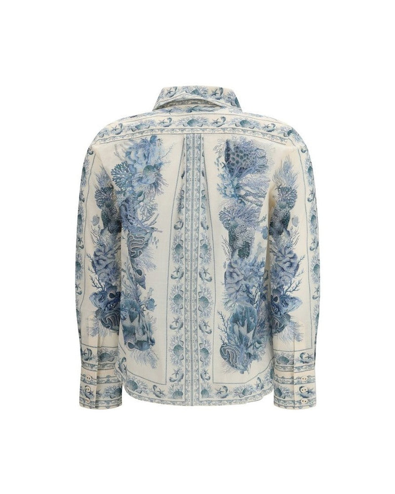 Zimmermann Multicolor Cotton Pattern Shirt Glam Steals