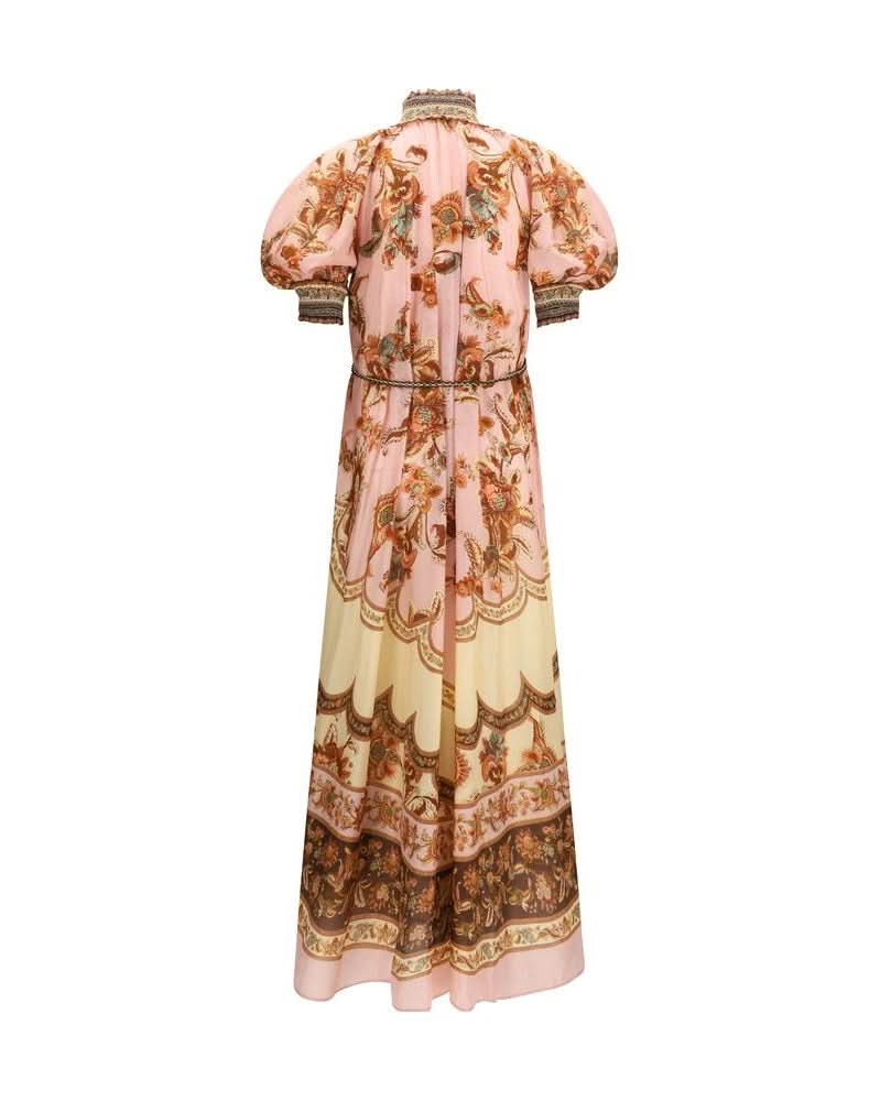 Zimmermann Multicolor Silk Casual Dress Glam Steals