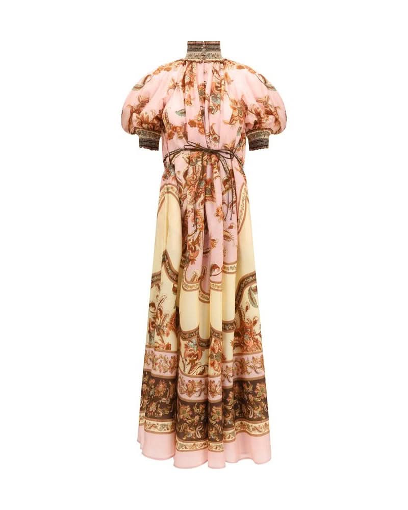 Zimmermann Multicolor Silk Casual Dress