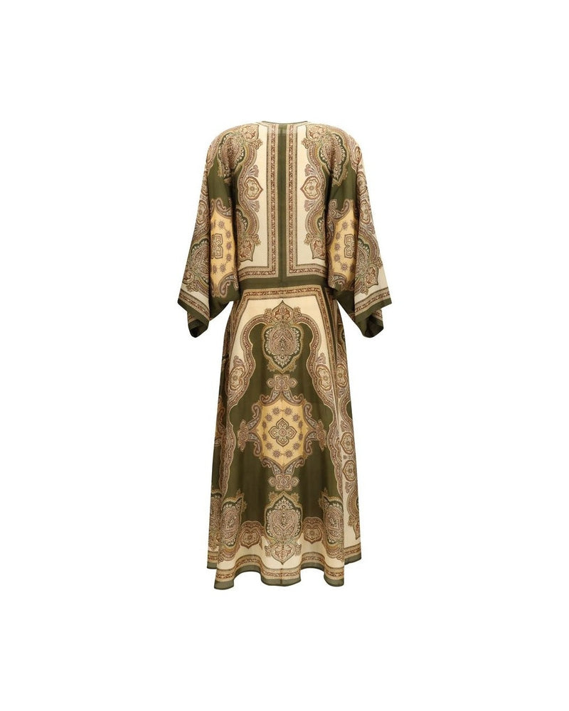 Zimmermann Multicolor Silk Dress Glam Steals