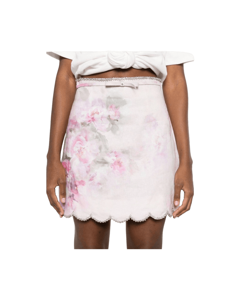 Zimmermann Pink Skirt Glam Steals