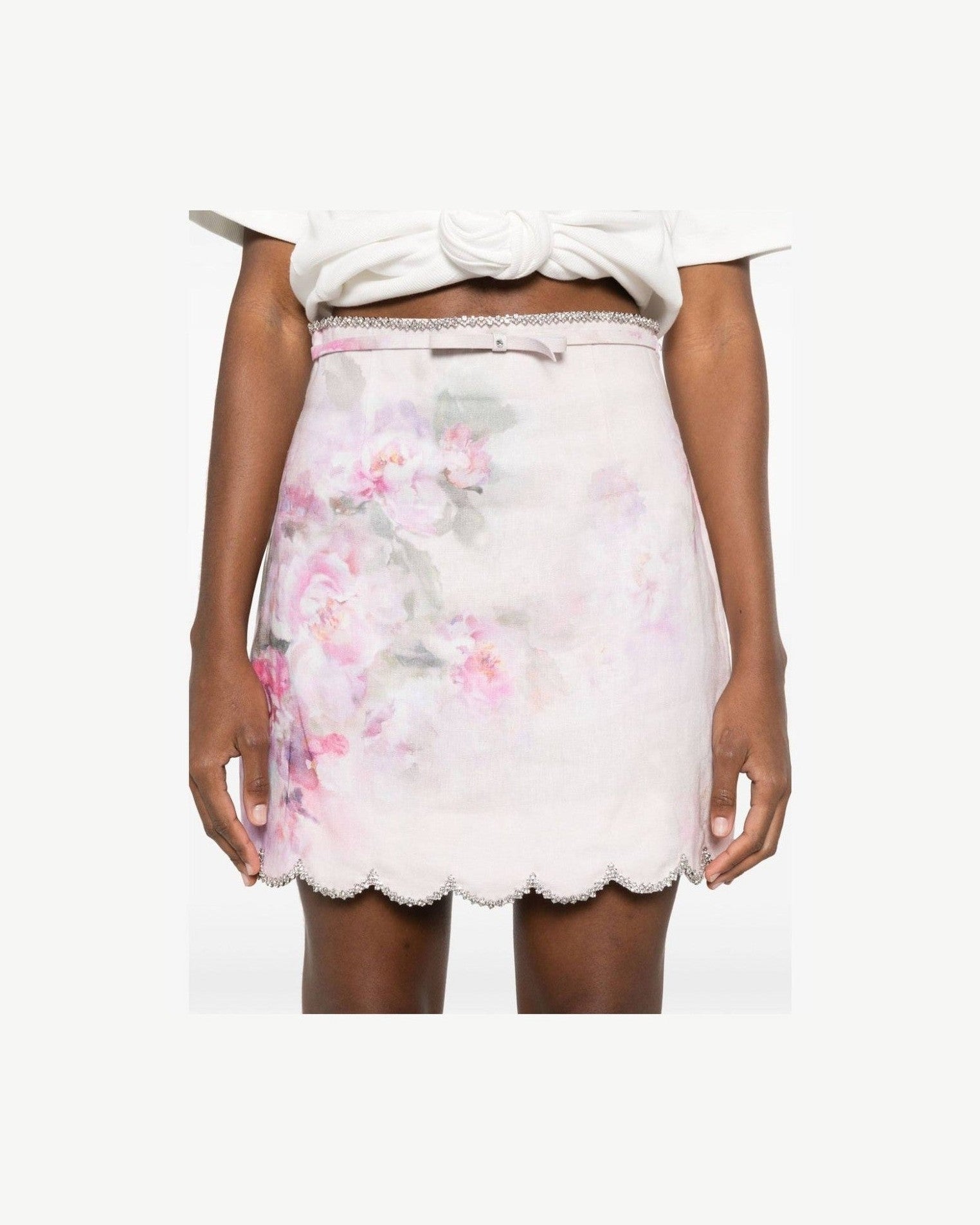 Zimmermann Pink Skirt Glam Steals