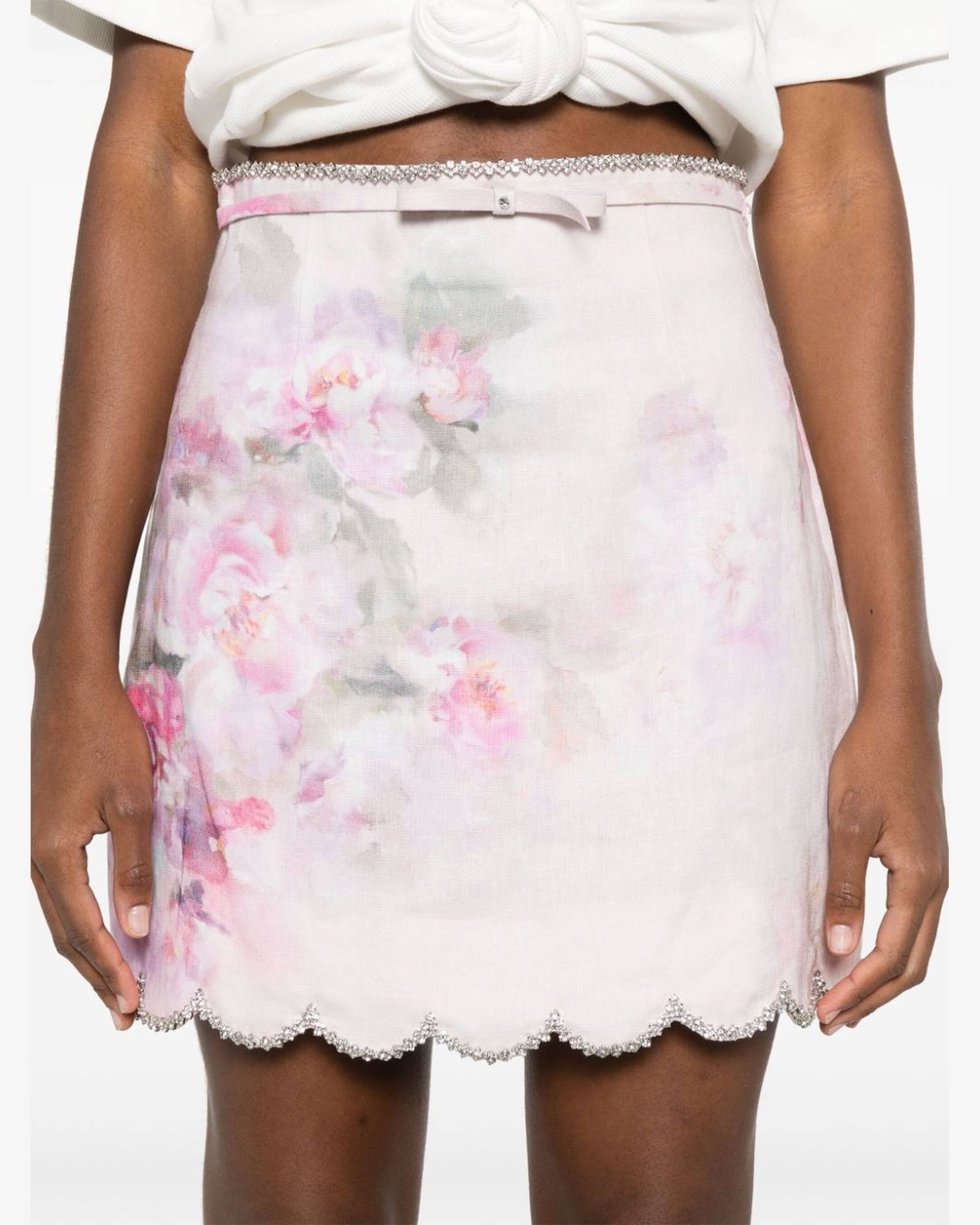 Zimmermann Pink Skirt Glam Steals