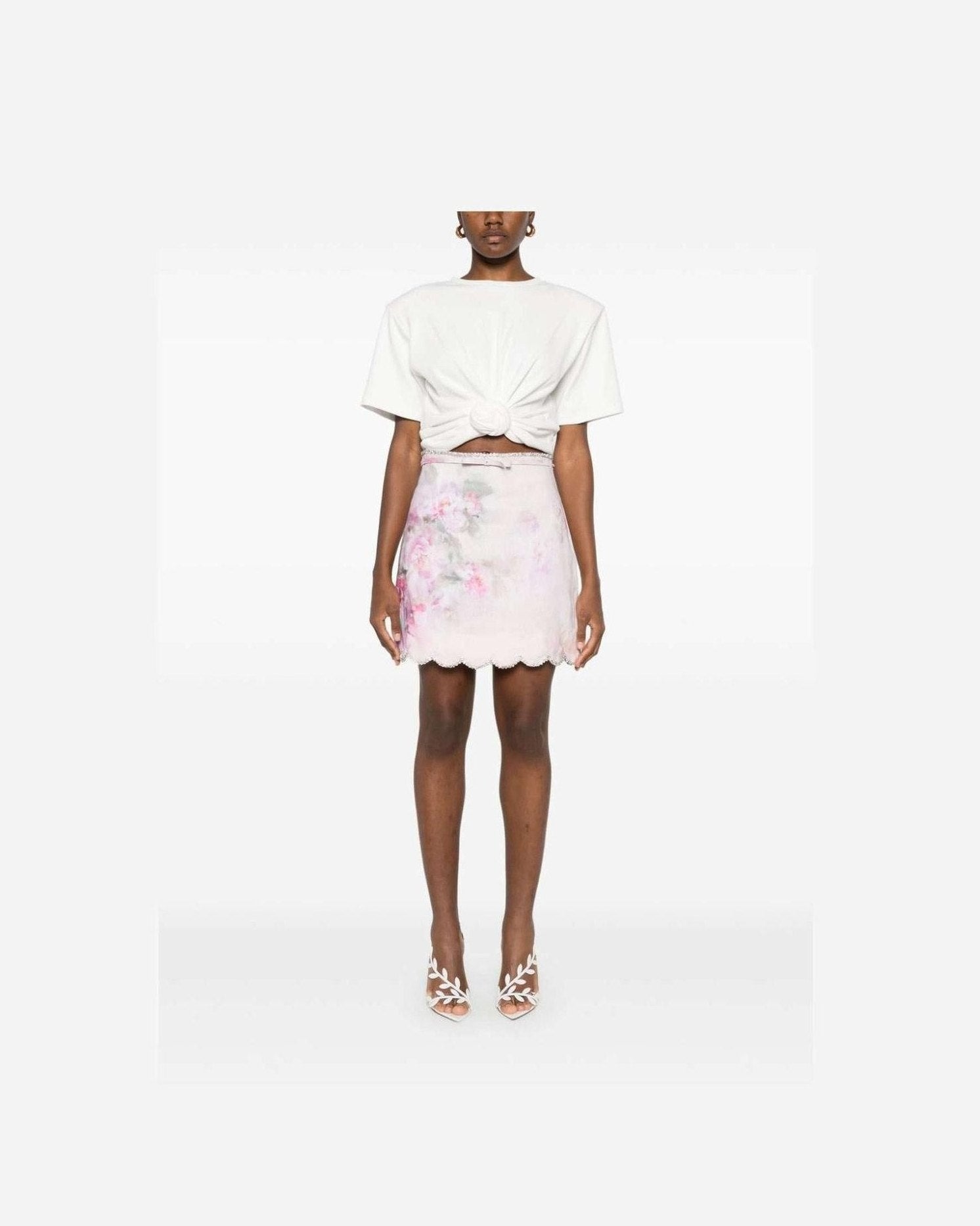 Zimmermann Pink Skirt Glam Steals