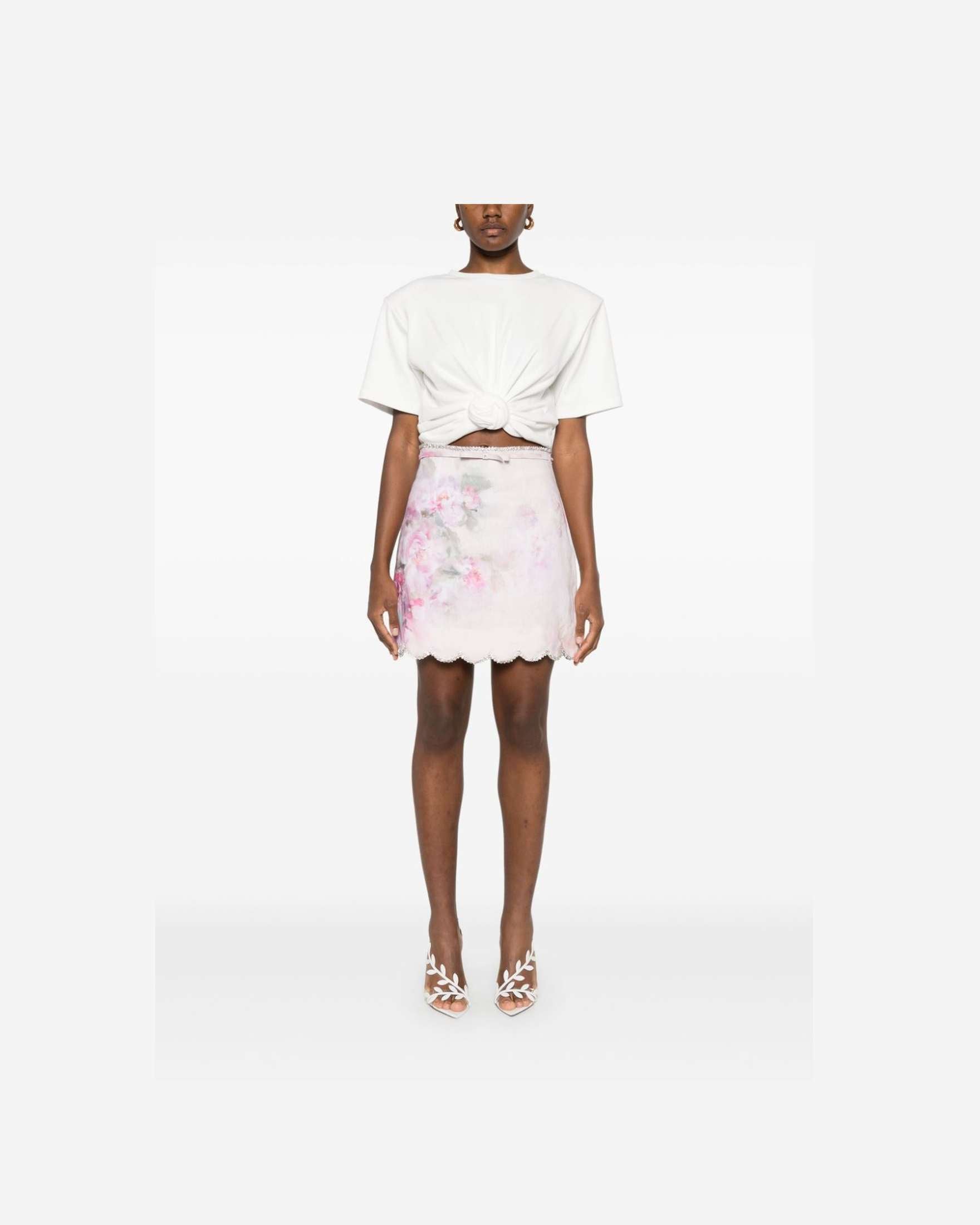 Zimmermann Pink Skirt Glam Steals