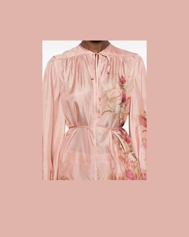 Zimmermann Pink Top Glam Steals