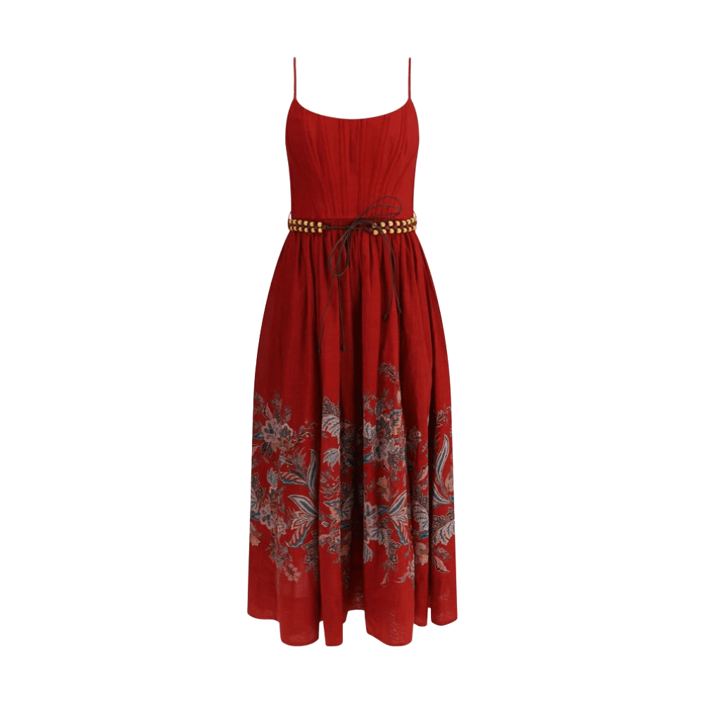 Zimmermann Rhiannon Midi Dress Glam Steals
