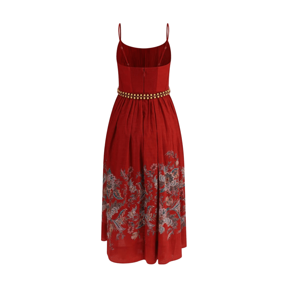 Zimmermann Rhiannon Midi Dress Glam Steals