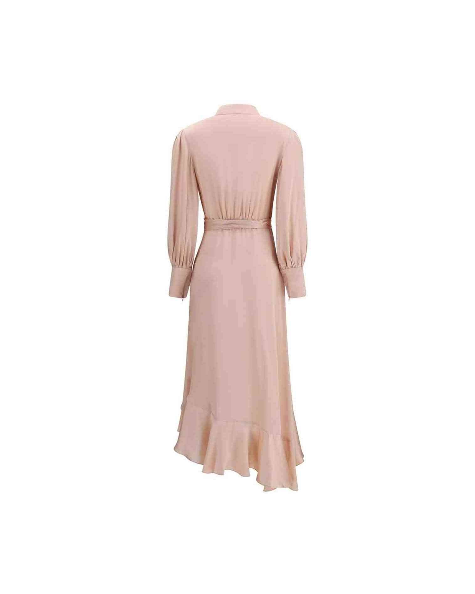 Zimmermann Silk Charmeuse Wrap Dress Glam Steals
