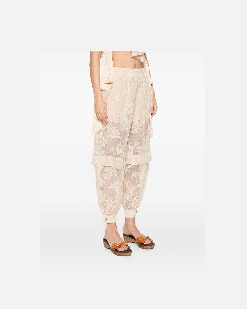 Zimmermann Trouser Ecru Trousers
