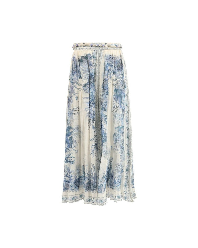 Zimmermann Wanderlust Long Skirt Glam Steals