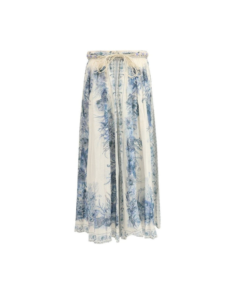 Zimmermann Wanderlust Long Skirt Glam Steals