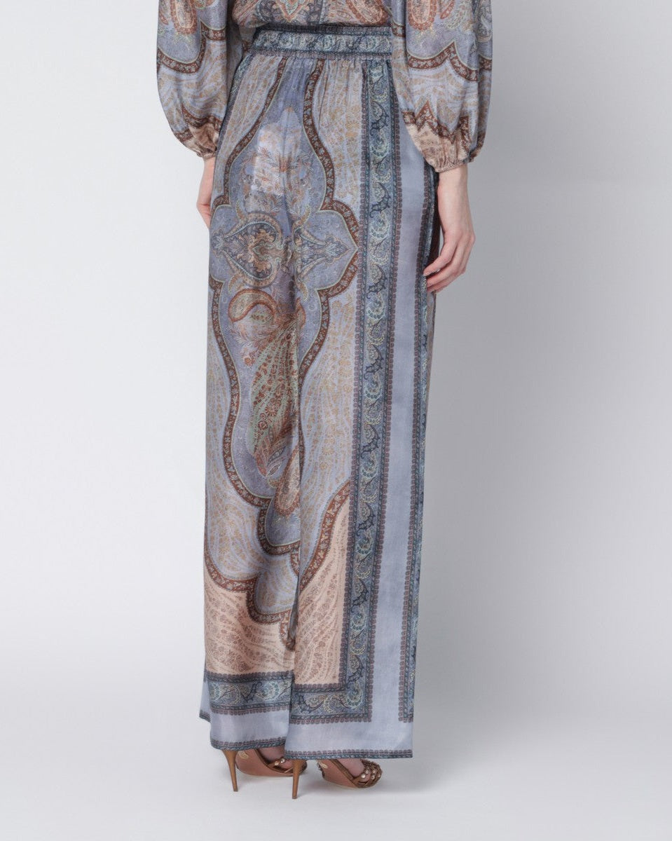Zimmermann Wanderlust Trouser with Tapestry Print Glam Steals