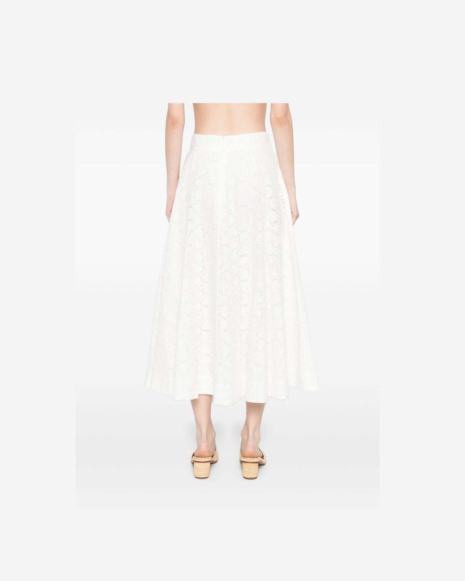 Zimmermann White Skirt Glam Steals