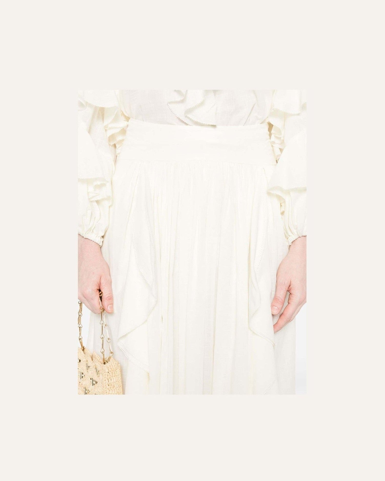 Zimmermann White Skirt Glam Steals