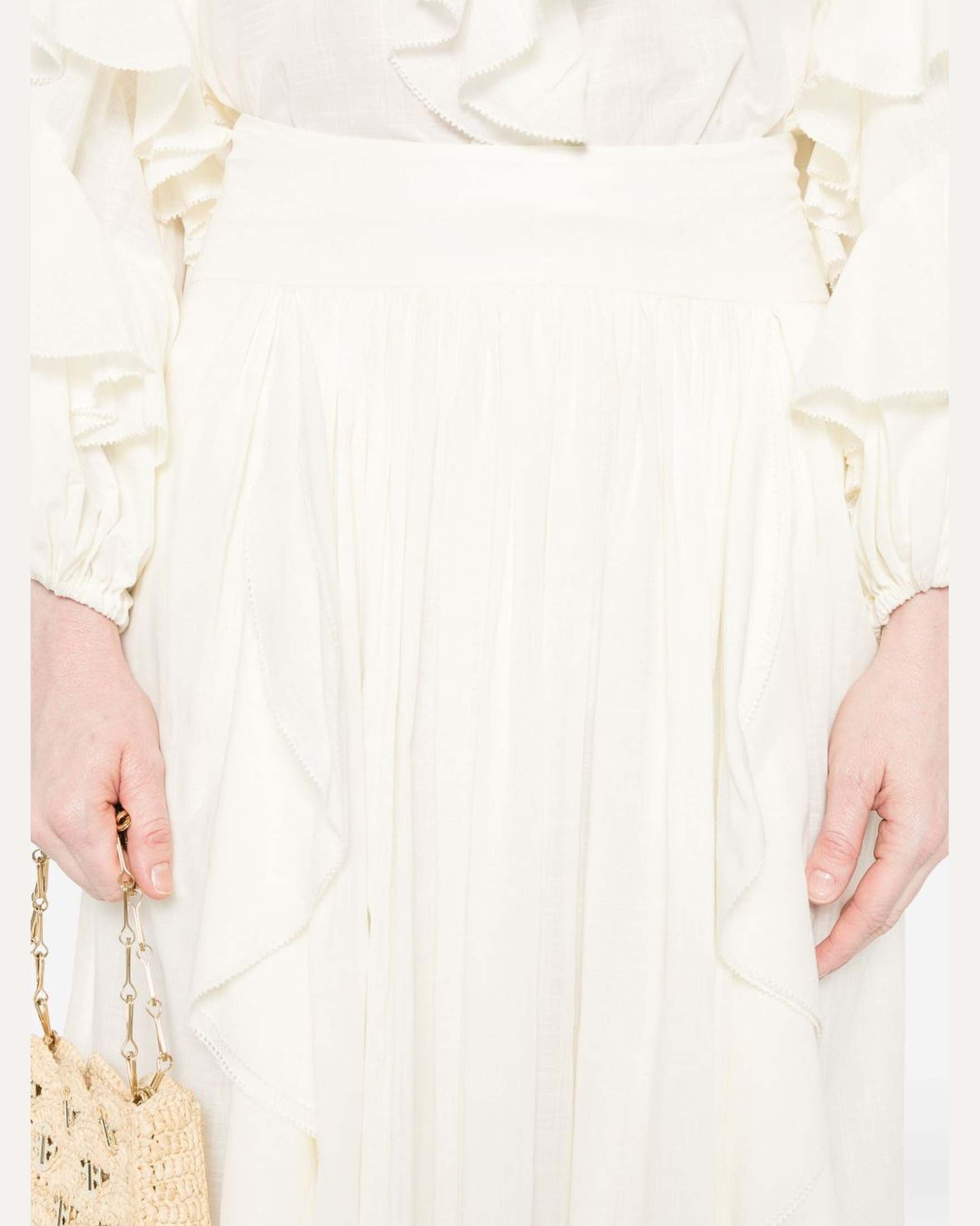 Zimmermann White Skirt Glam Steals