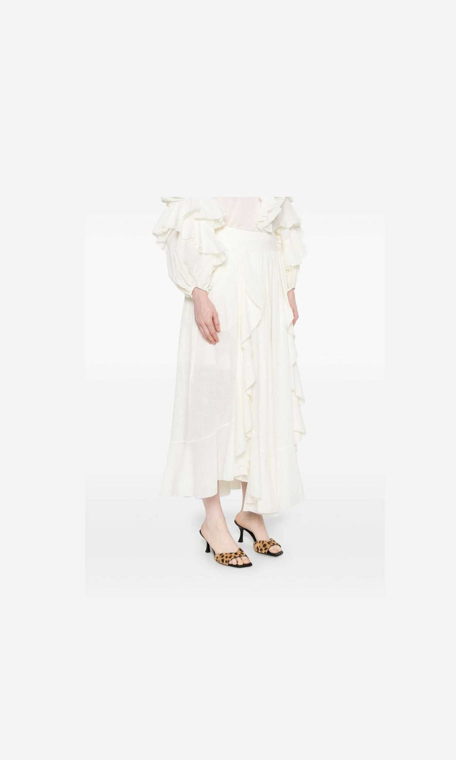 Zimmermann White Skirt Glam Steals