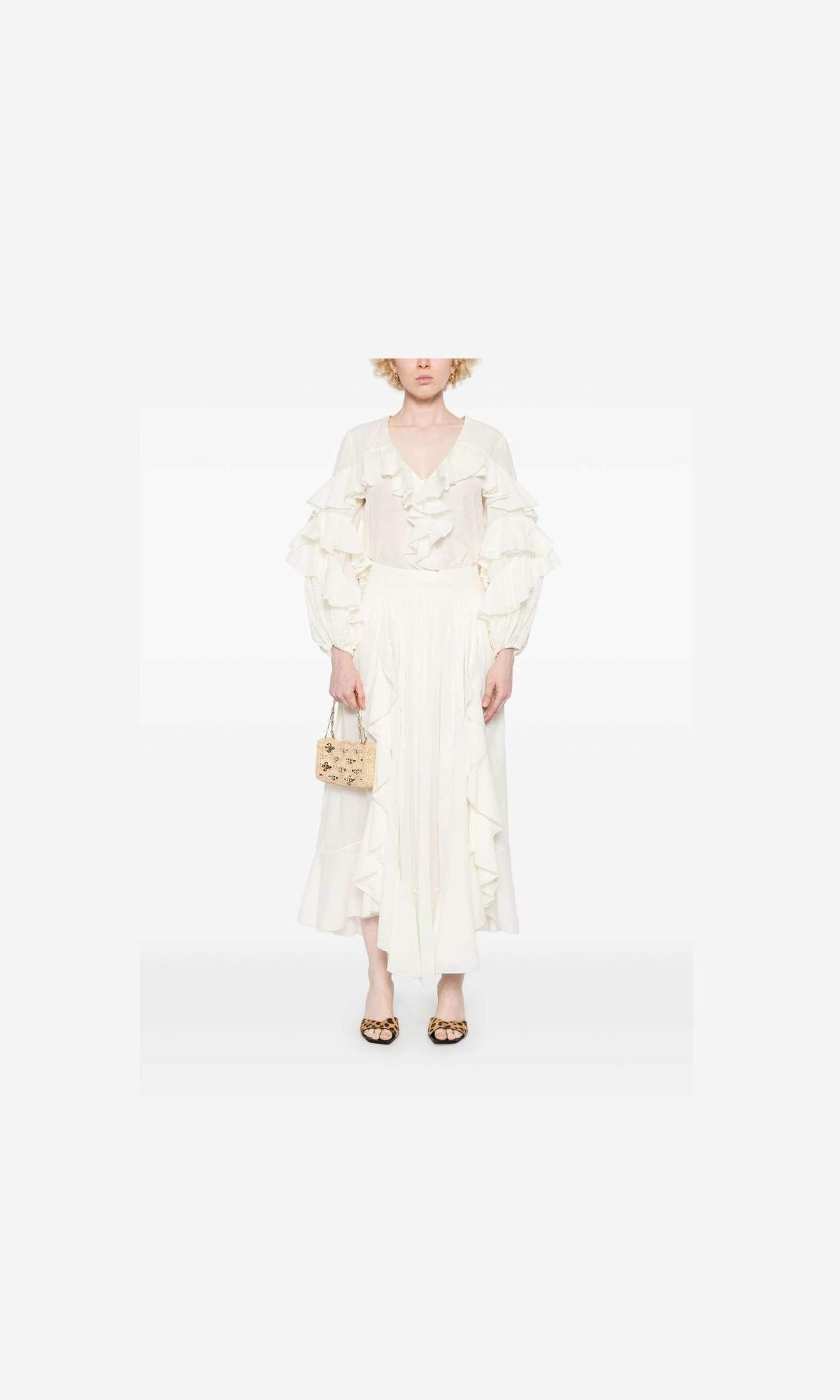 Zimmermann White Skirt Glam Steals
