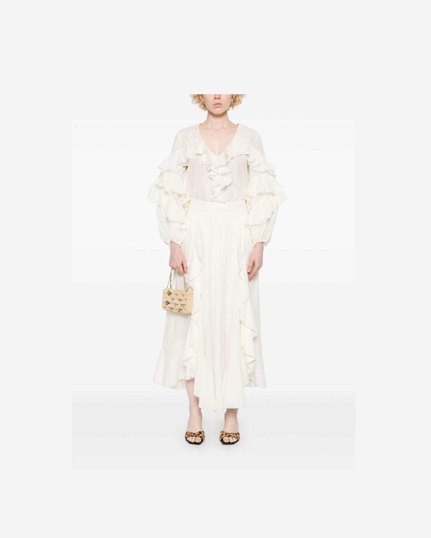 Zimmermann White Skirt Glam Steals