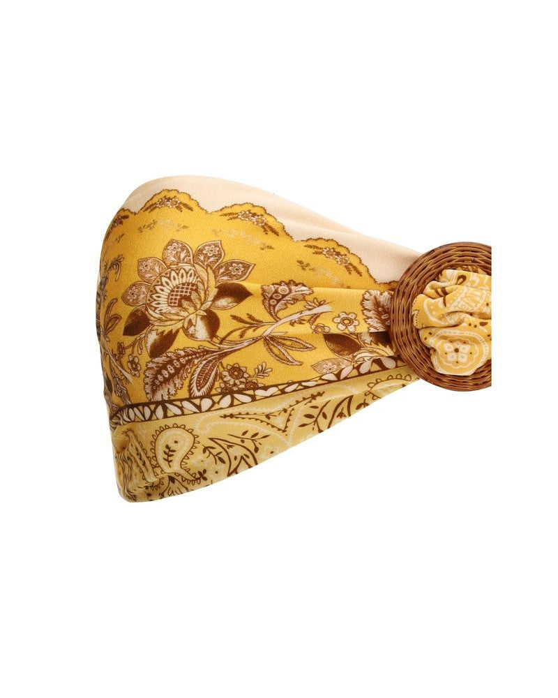 Zimmermann Yellow Lycra Bikini Glam Steals