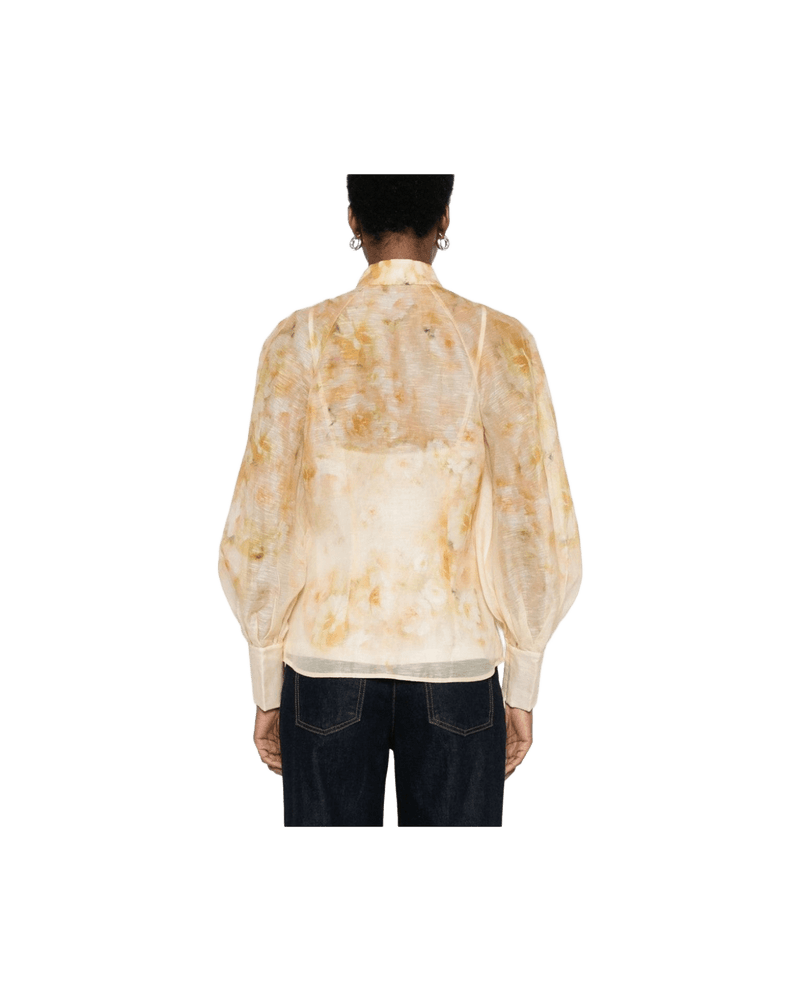 Zimmermann Yellow Shirt Glam Steals