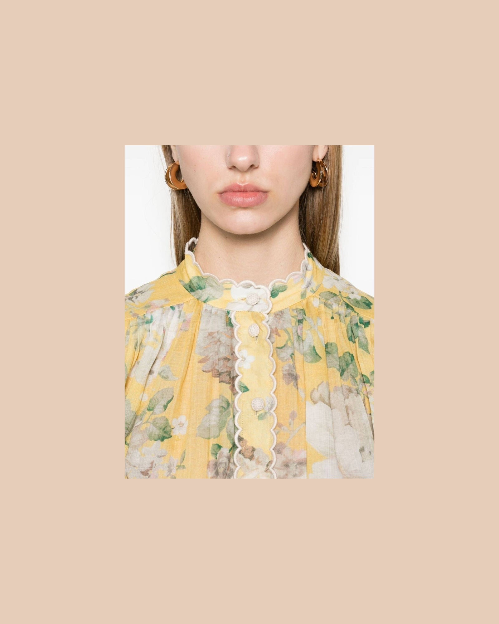Zimmermann Yellow Shirt Glam Steals