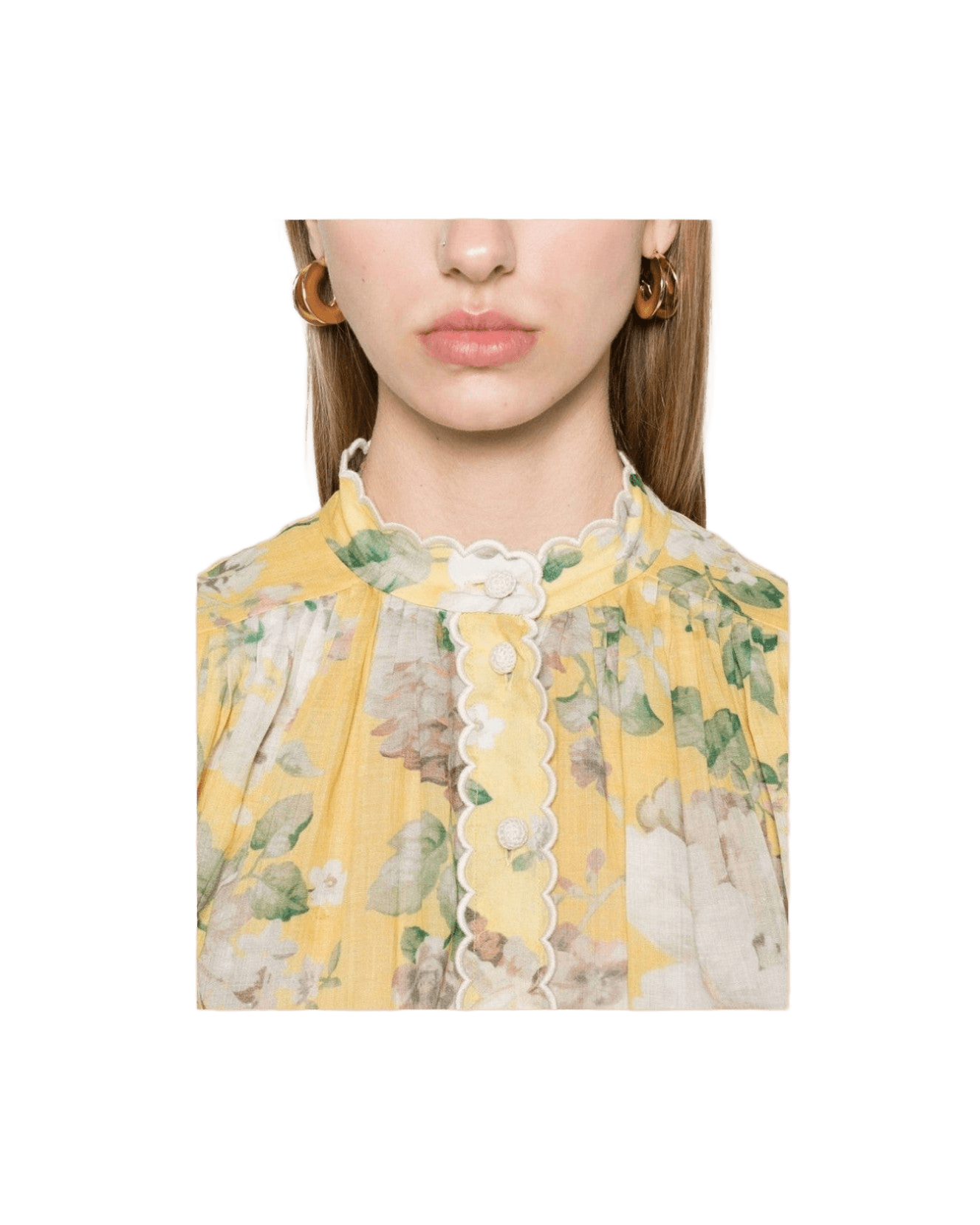 Zimmermann Yellow Shirt Glam Steals