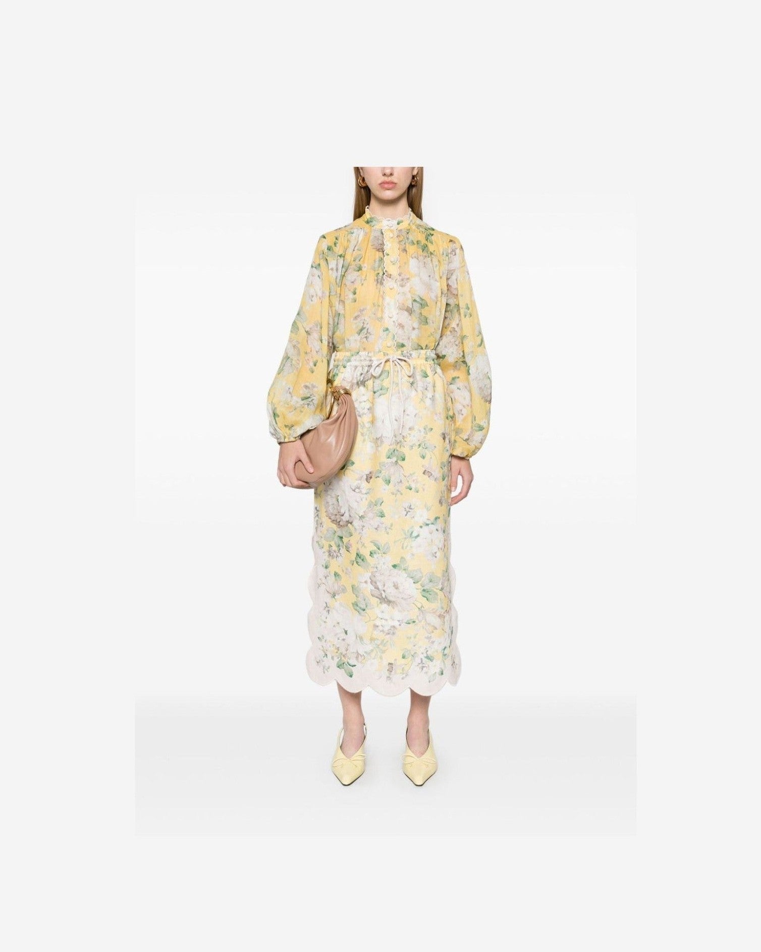 Zimmermann Yellow Shirt Glam Steals