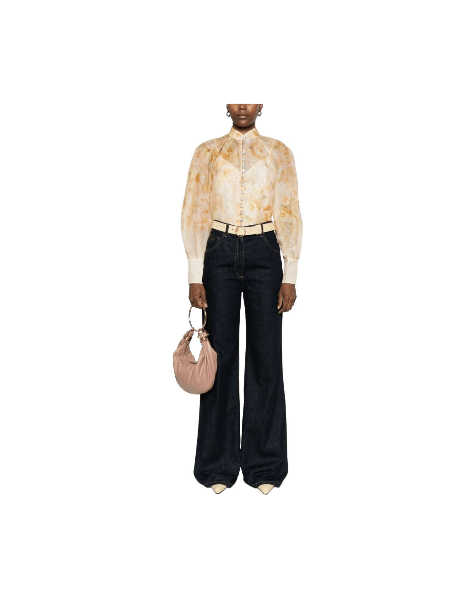 Zimmermann Yellow Shirt Glam Steals