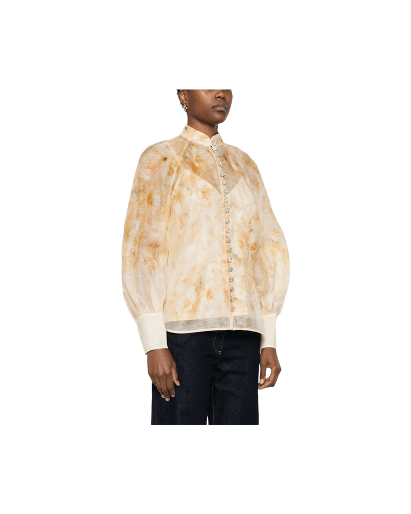 Zimmermann Yellow Shirt Glam Steals