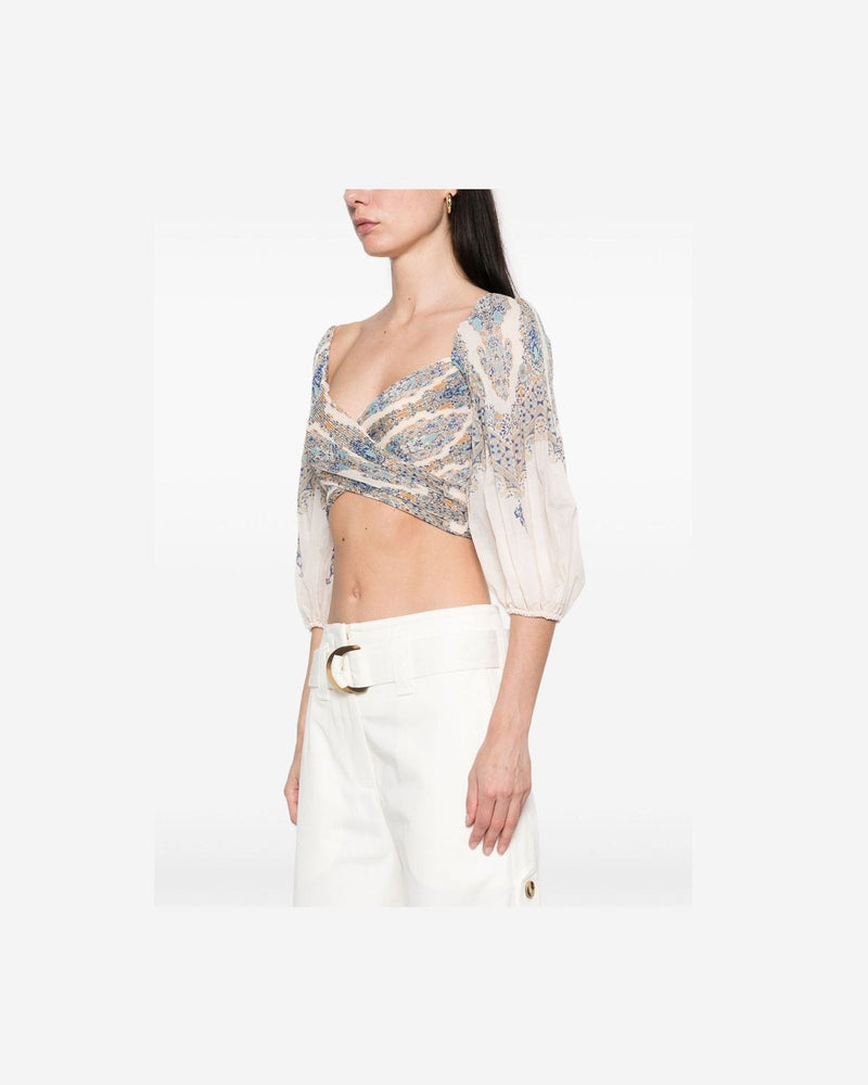 Zimmermann Zimmerman Pleated Design Top Glam Steals