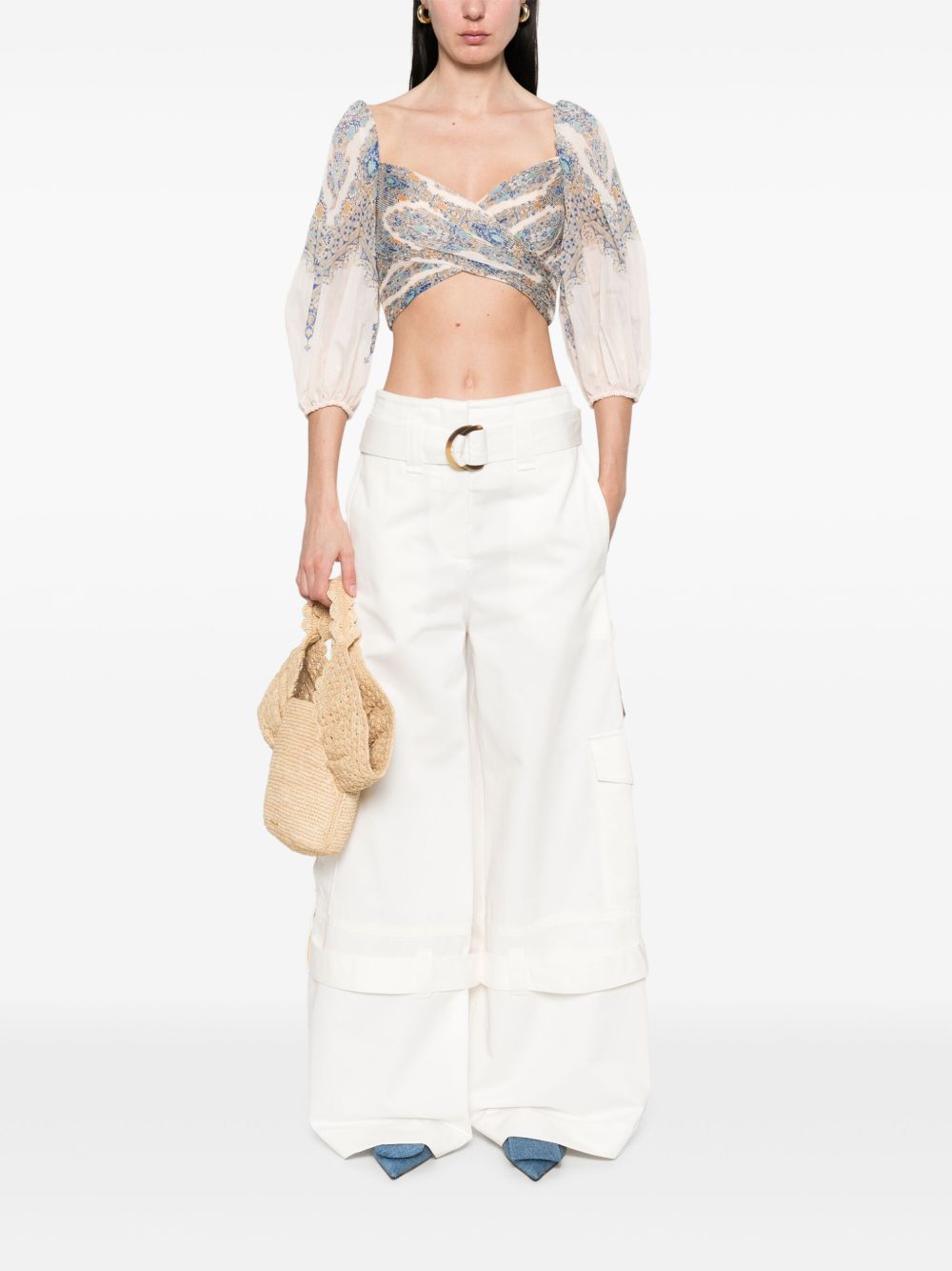Zimmermann Zimmerman Pleated Design Top Glam Steals