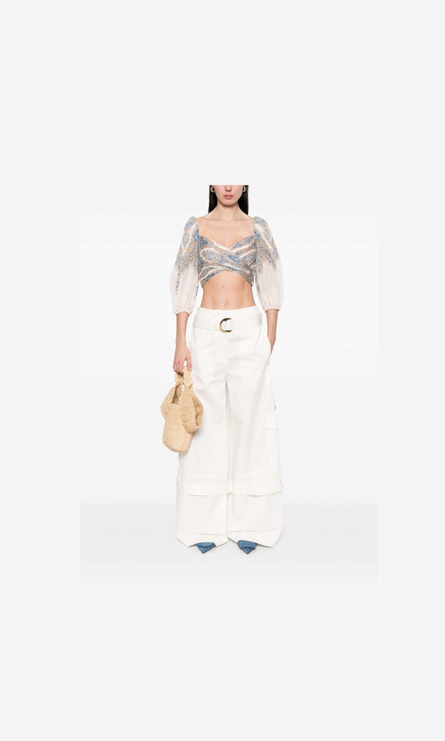 Zimmermann Zimmerman Pleated Design Top Glam Steals