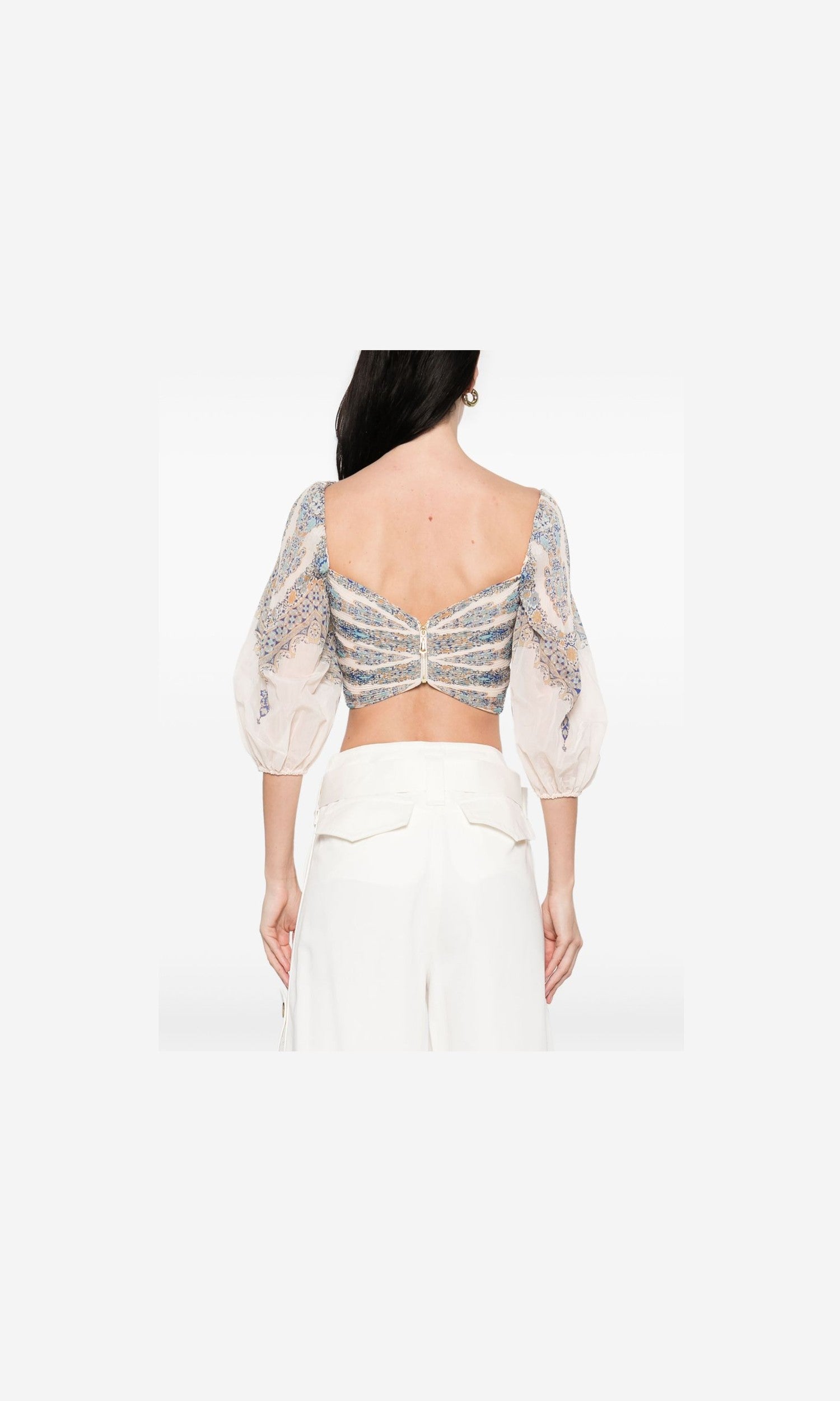 Zimmermann Zimmerman Pleated Design Top Glam Steals