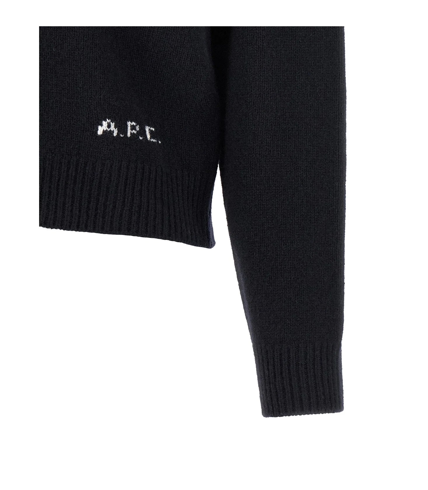 A.P.C. Cardigan in navy, Wool — view 4