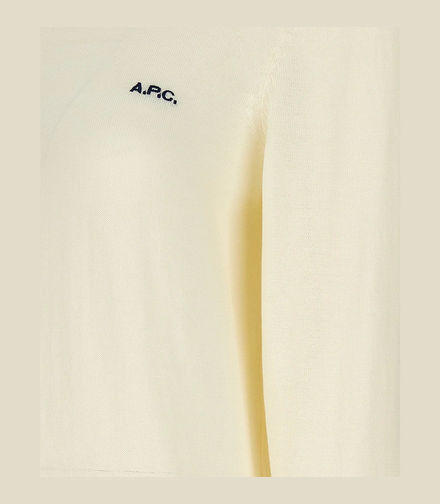 A.P.C. Sweater in beige, Cotton — view 4