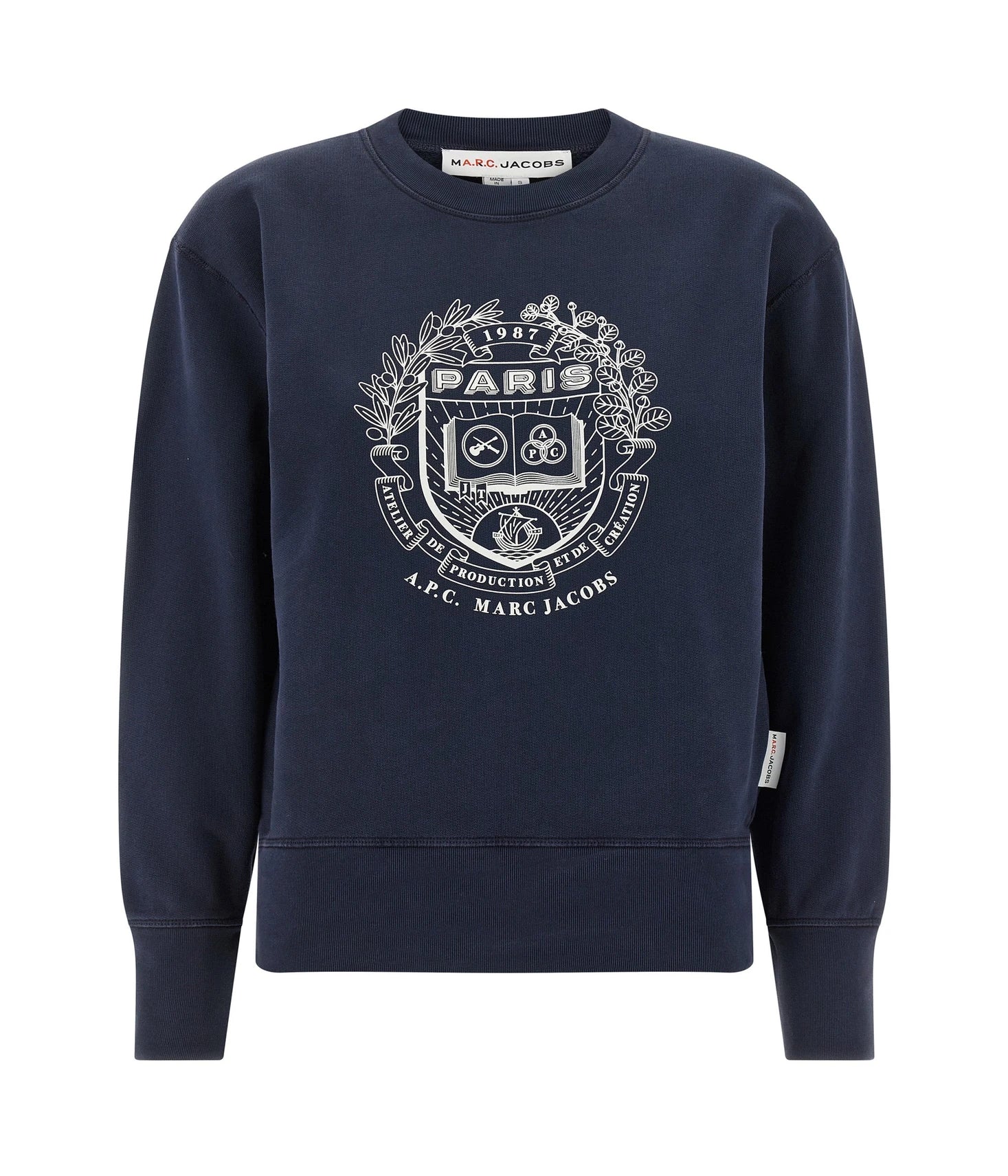 A.P.C. Sweatshirt in blue, Cotton