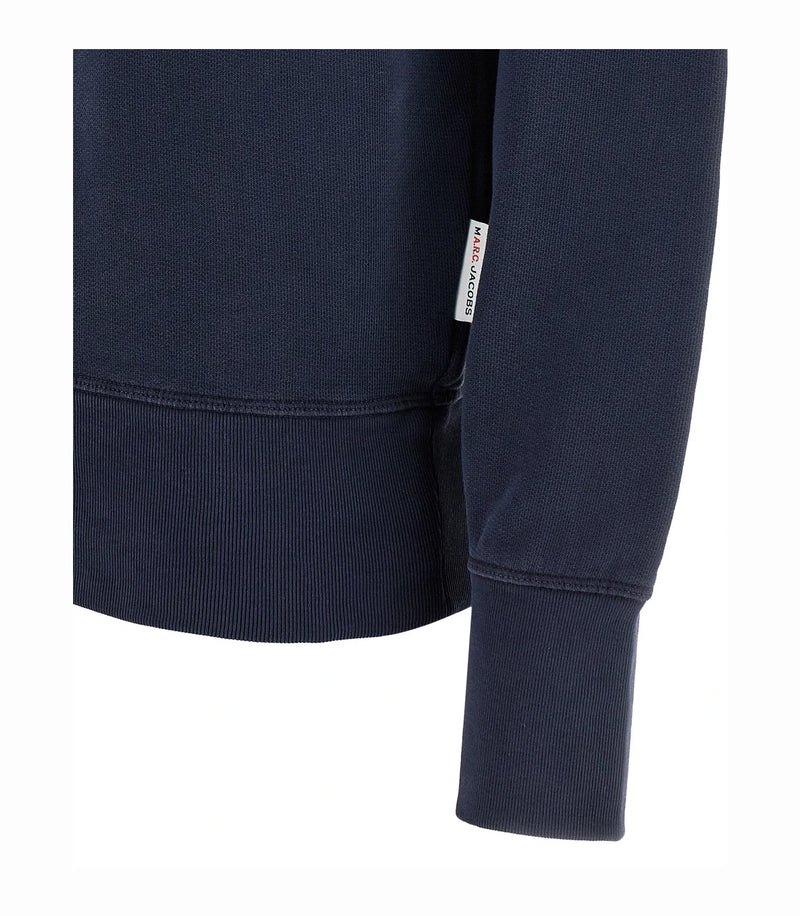 A.P.C. Sweatshirt in blue, Cotton — view 4