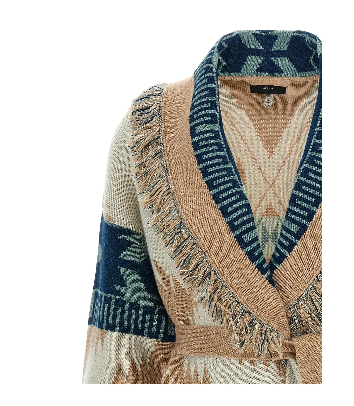 Alanui Cardigan in multicolor, Cashmere — view 3