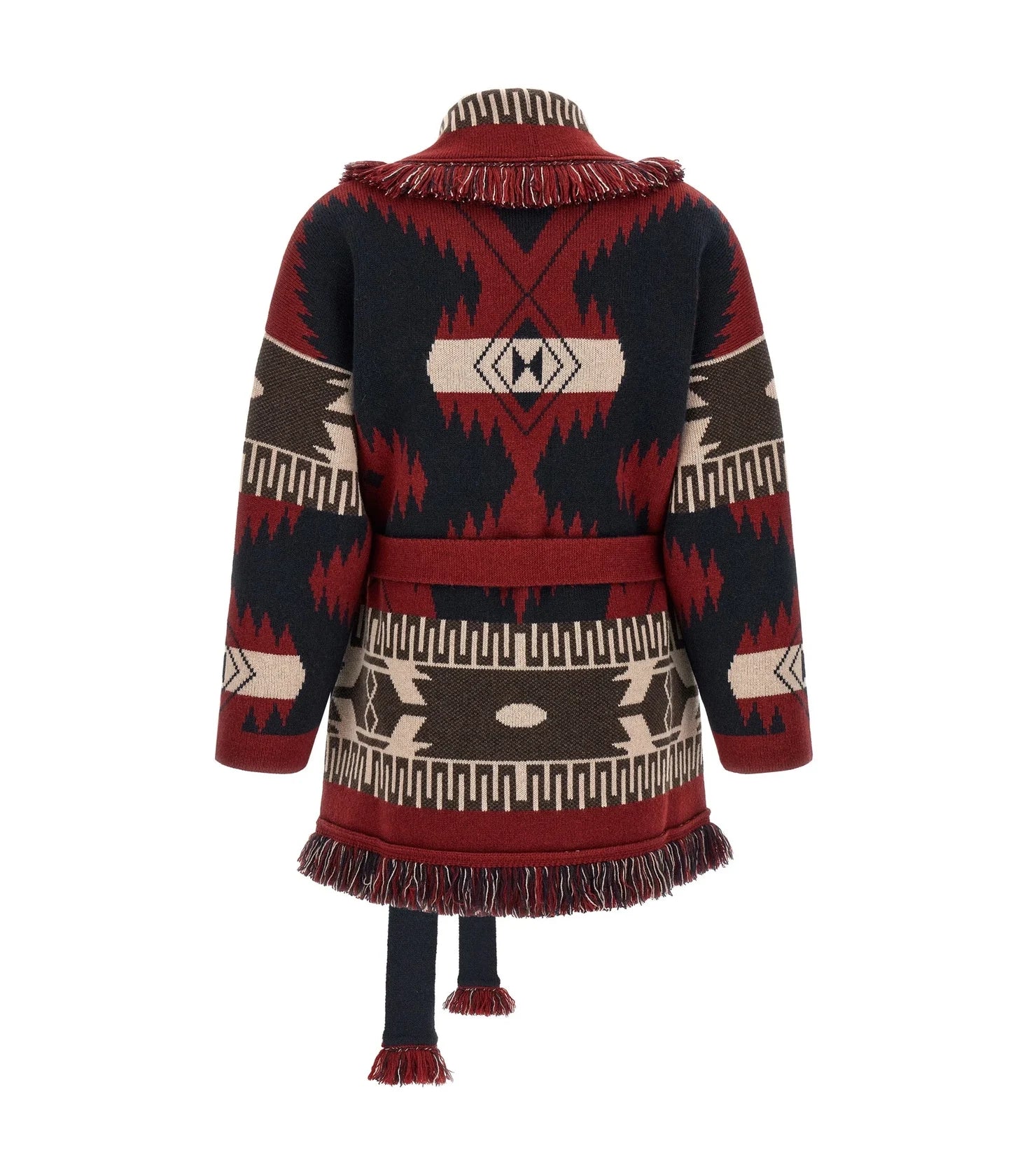 Alanui Cardigan in red, Cashmere — view 2