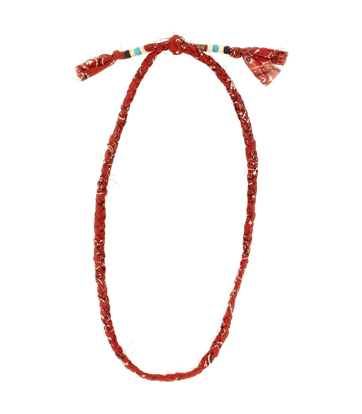 Alanui Necklace in red, Cotton