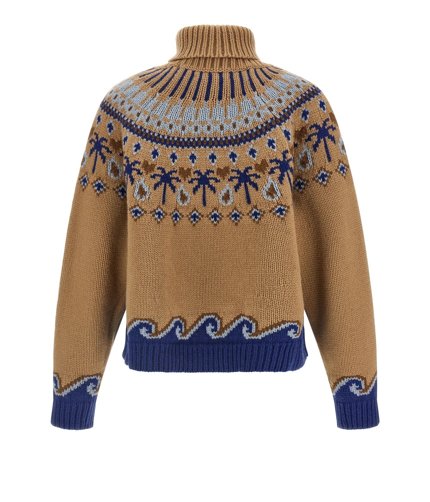 Alanui Sweater in beige, Virgin Wool — view 2