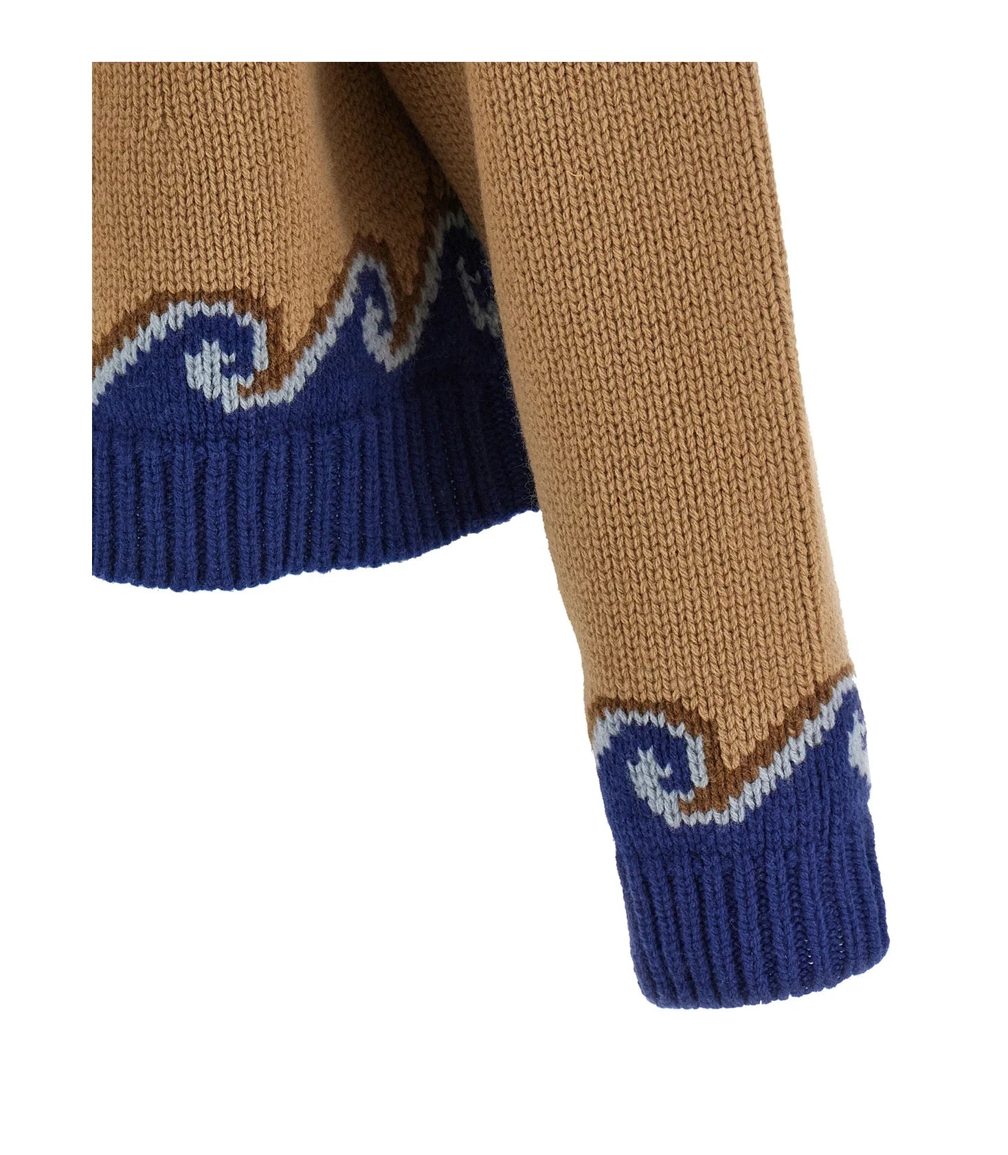 Alanui Sweater in beige, Virgin Wool — view 4