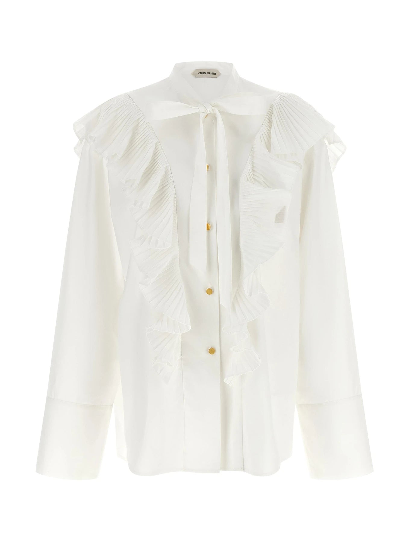 Alberta Ferretti Blouse in white, Cotton
