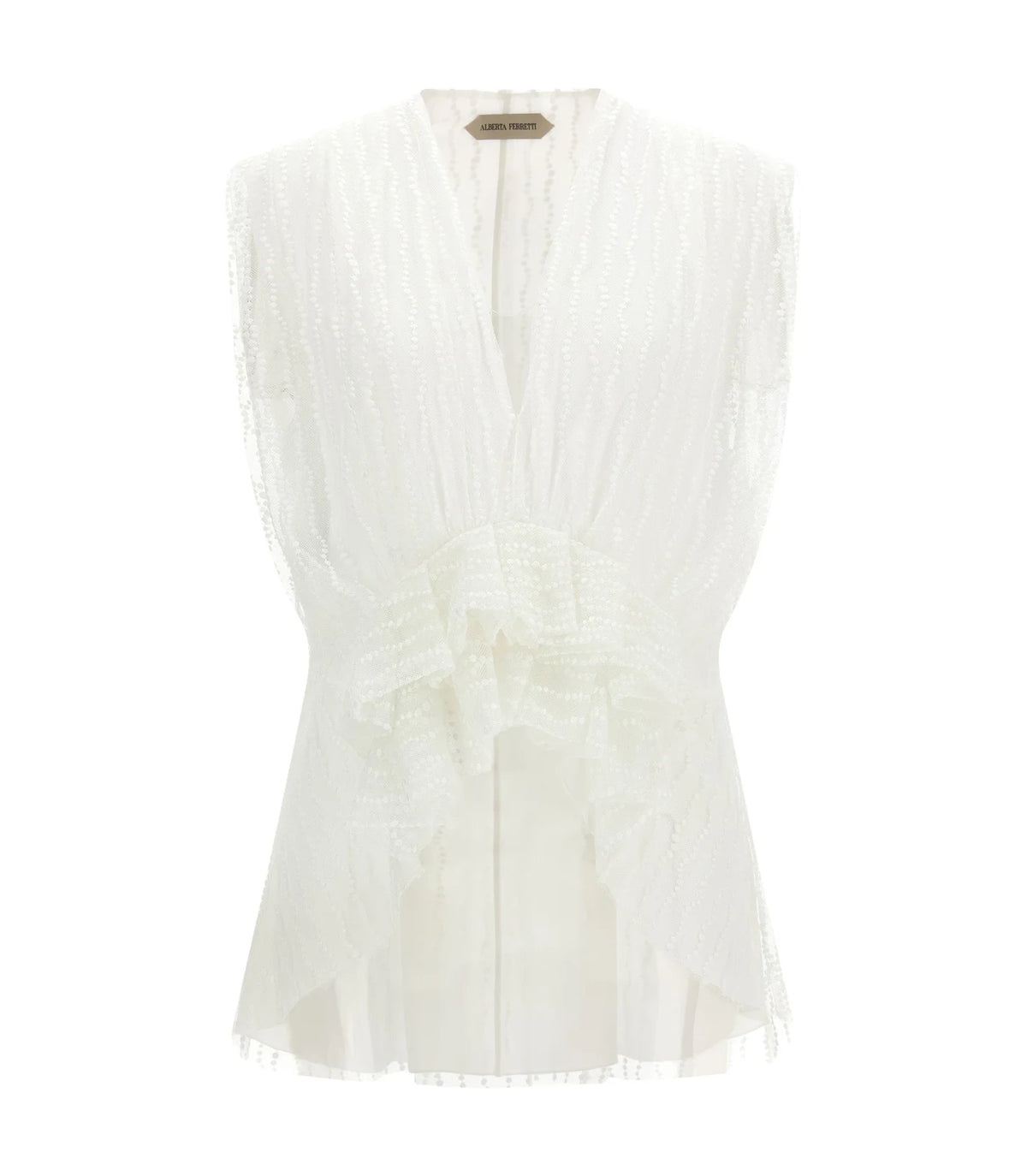Alberta Ferretti Blouse in white, Polyester