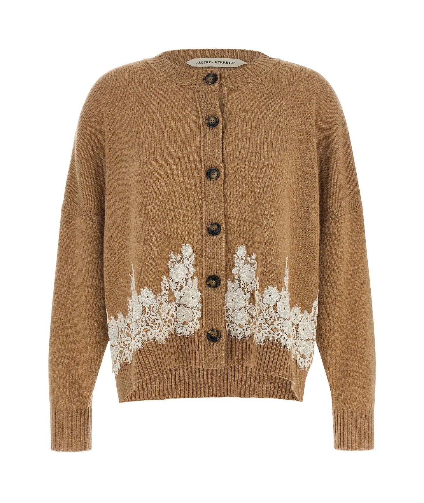 Alberta Ferretti Cardigan in brown