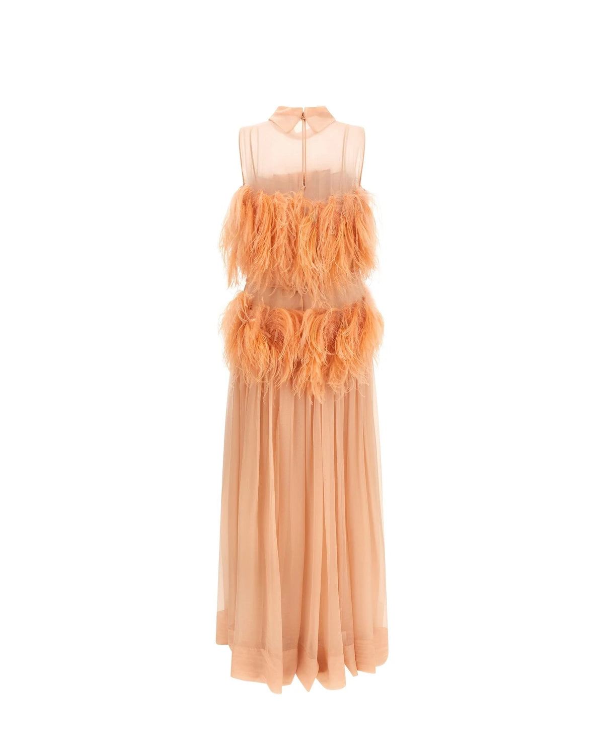 Alberta Ferretti Dresse in orange, Silk — view 2