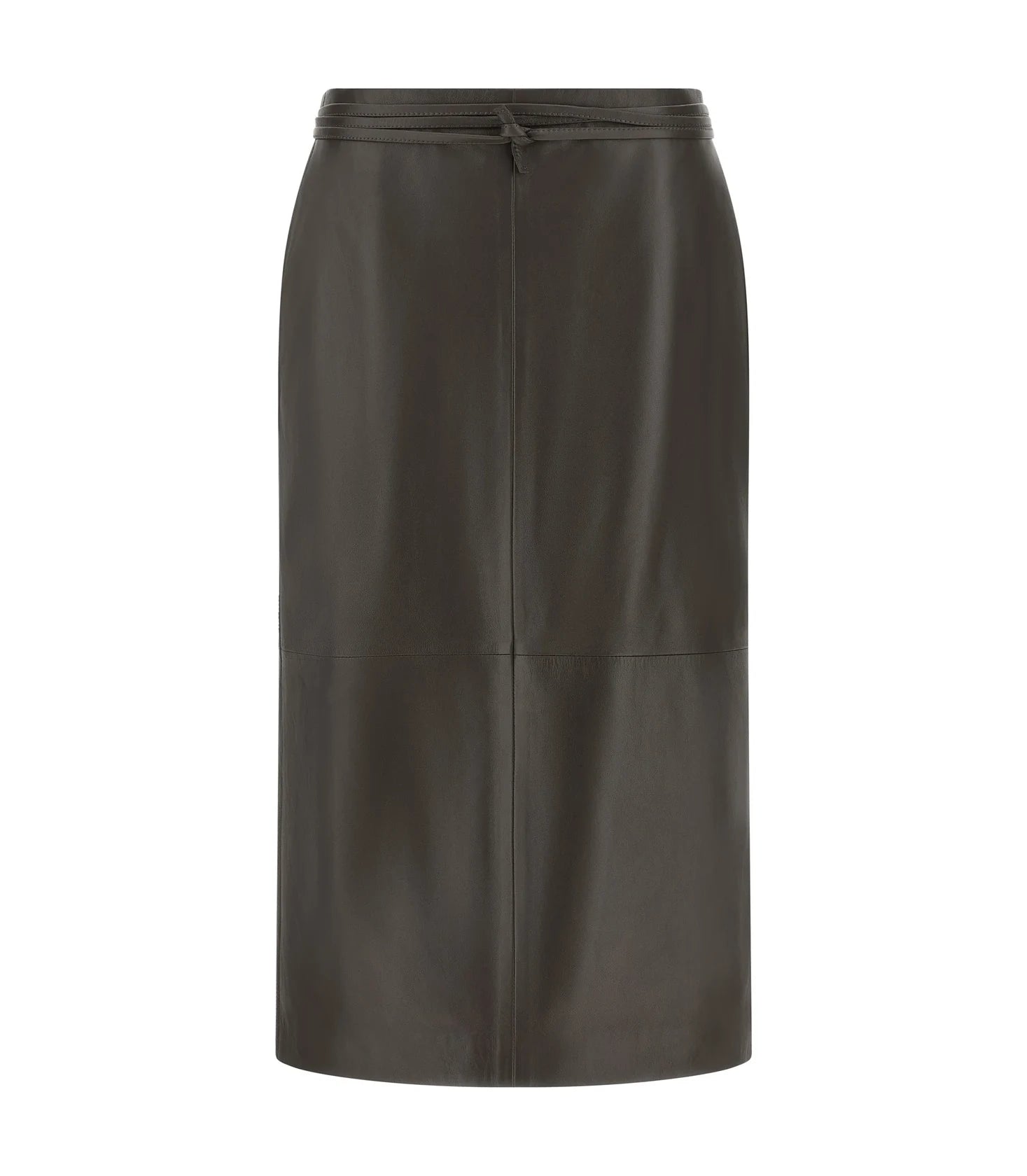 Alberta Ferretti Skirt in brown, Lamb Leather